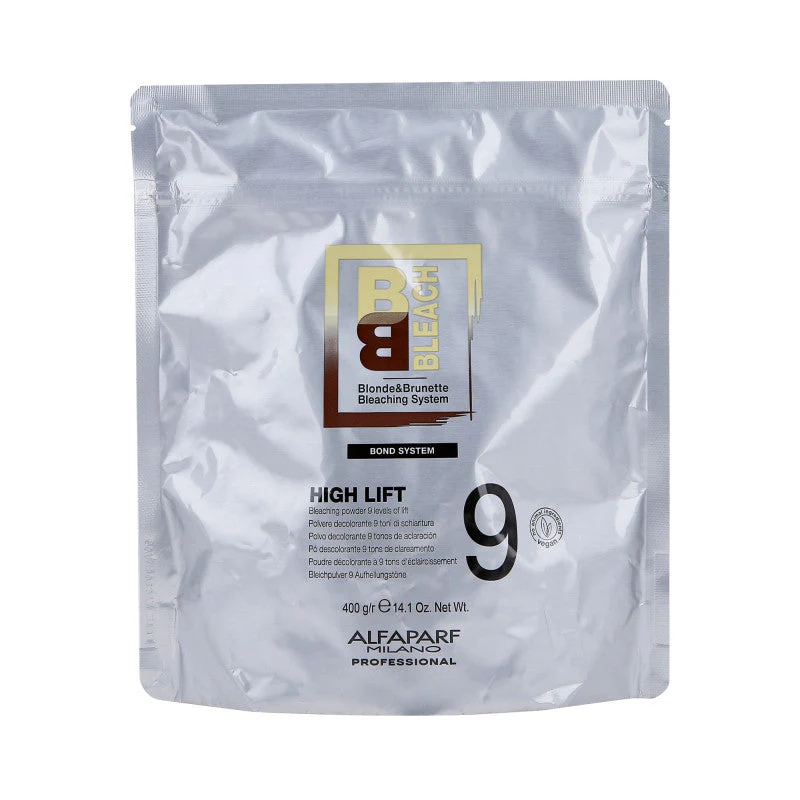 ALFAPARF BLEACH HIGH LIFT 9 Rozjaśniacz do włosów w proszku 400 g