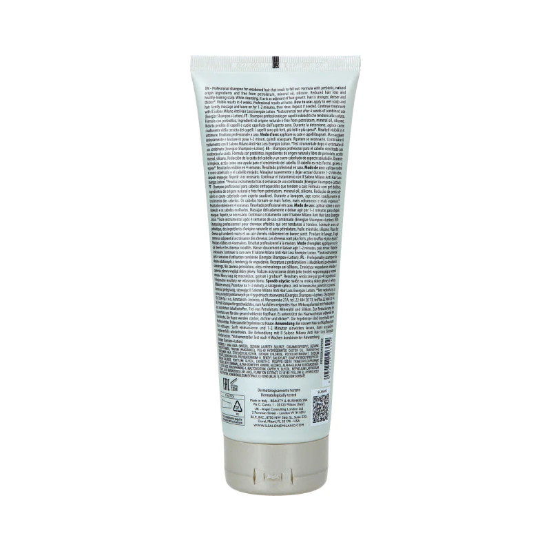 ALFAPARF IL SALONE MILANO SCALP SYSTEM ENERGIZE Szampon do włosów osłabionych 250 ml - Image 2