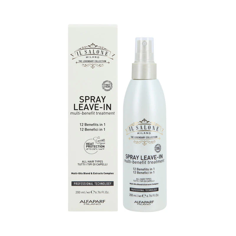 ALFAPARF IL SALONE SPRAY LEAVE IN Wielozadaniowy wegański spray do każdego rodzaju włosów 200 ml