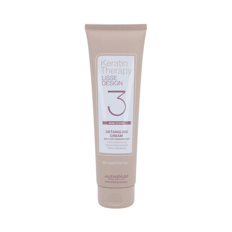 ALFAPARF LISSE DESIGN KERATIN THERAPY BOND SYSTEM Krem ułatwiający rozczesywanie włosów 150 ml