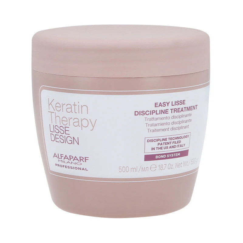 ALFAPARF LISSE DESIGN KERATIN THERAPY Odżywka dyscyplinująca włosy 500 ml