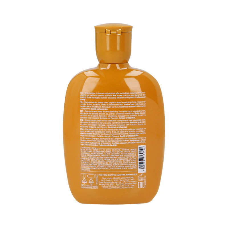 ALFAPARF SEMI DI LINO AFTER-SUNSHINE Szampon do włosów po eksplozji słonecznej 250 ml - Image 2