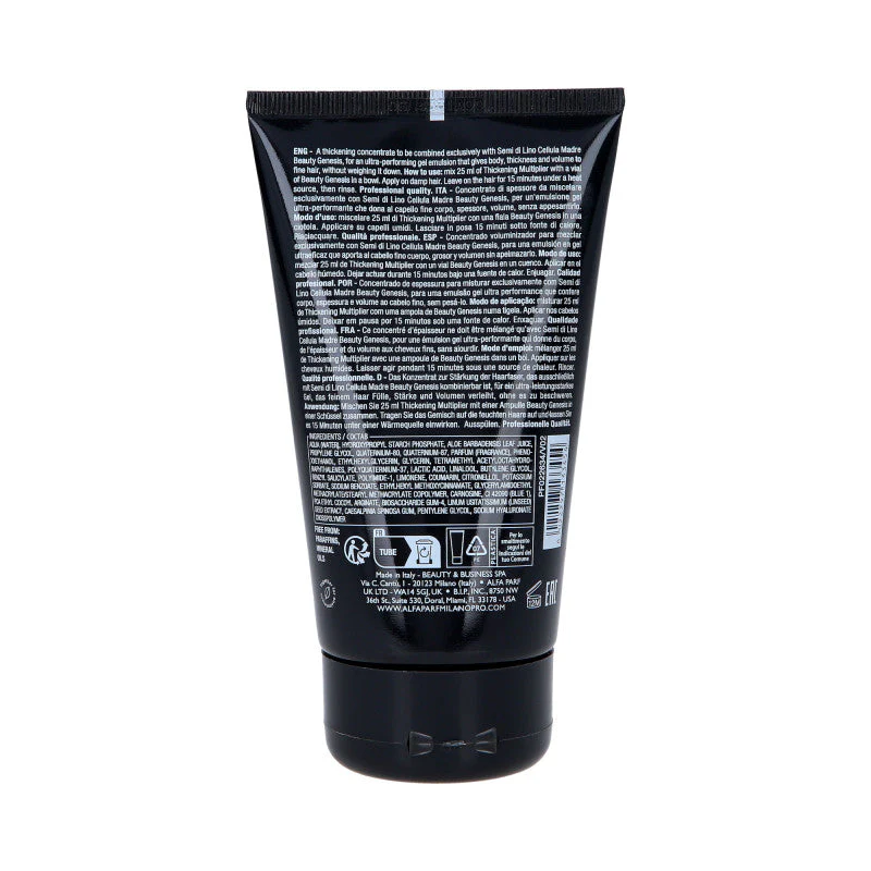 ALFAPARF SEMI DI LINO SUBLIME CELLULA MADRE Multiplikator nadający objętości włosom cienkim 150 ml - Image 2