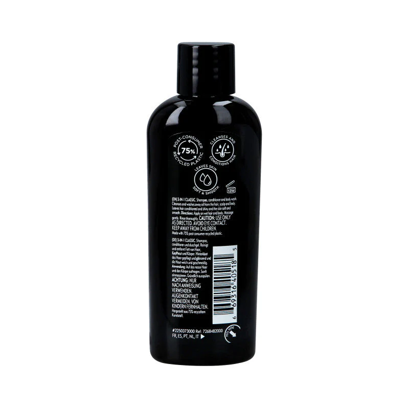 AMERICAN CREW CLASSIC Szampon do włosów, odżywka i żel pod prysznic 3w1 100 ml - Image 2