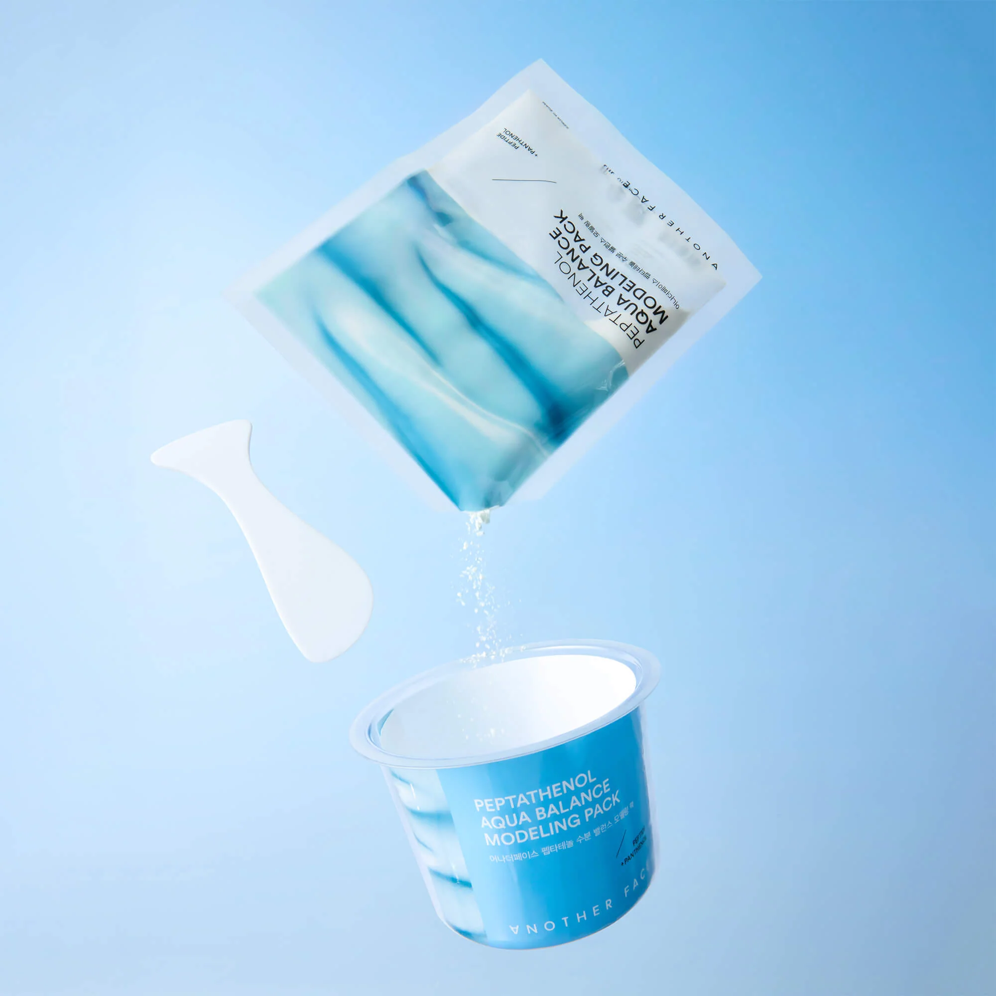 ANOTHER FACE PEPTATHENOL™ AQUA BALANCE MODELING PACK Kojąco-modelująca maska algowa 28 g - Image 3