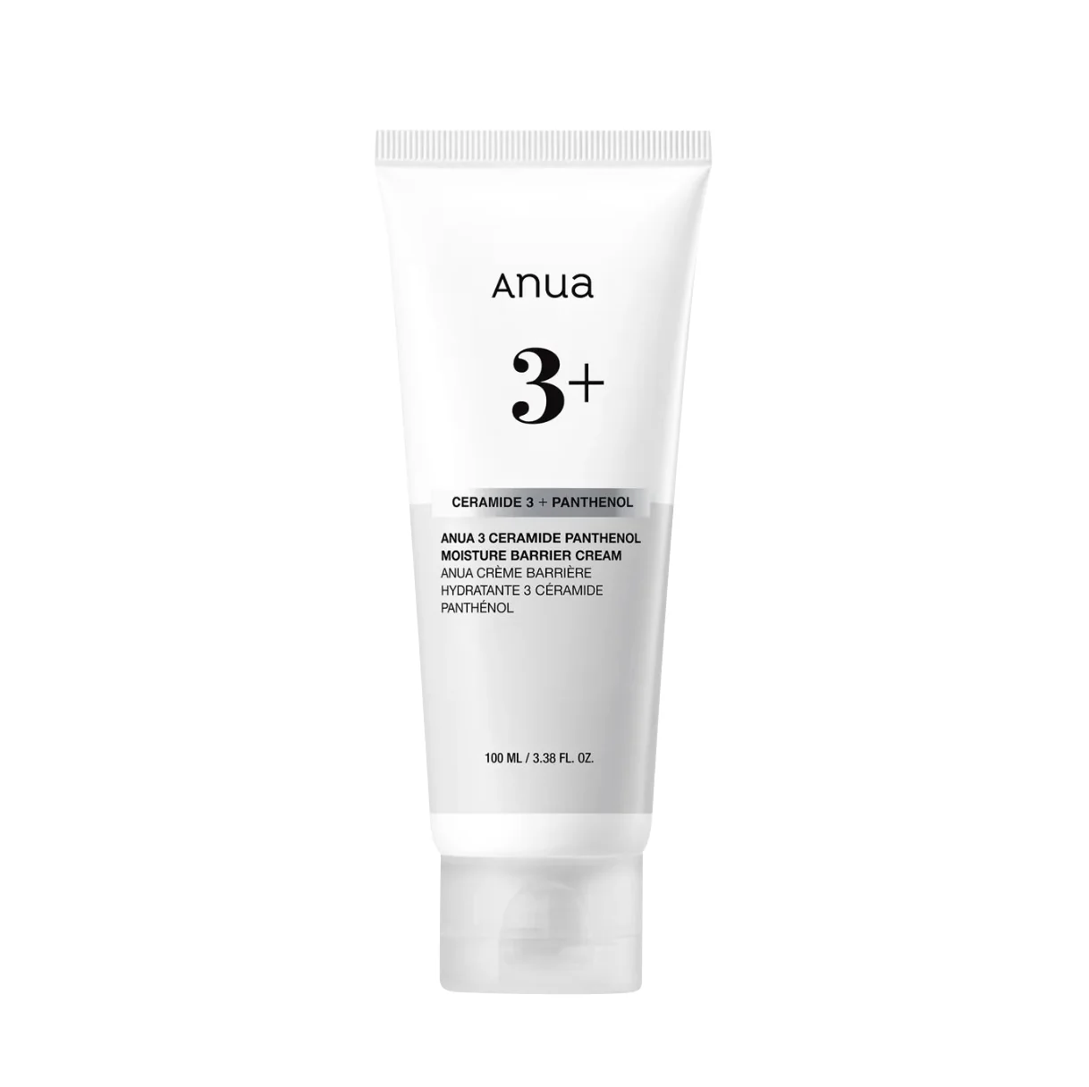 ANUA CERAMIDE PANTHENOL 3+ MOISTURE BARRIER CREAM Intensywnie nawilżający krem do twarzy z ceramidami 100 ml