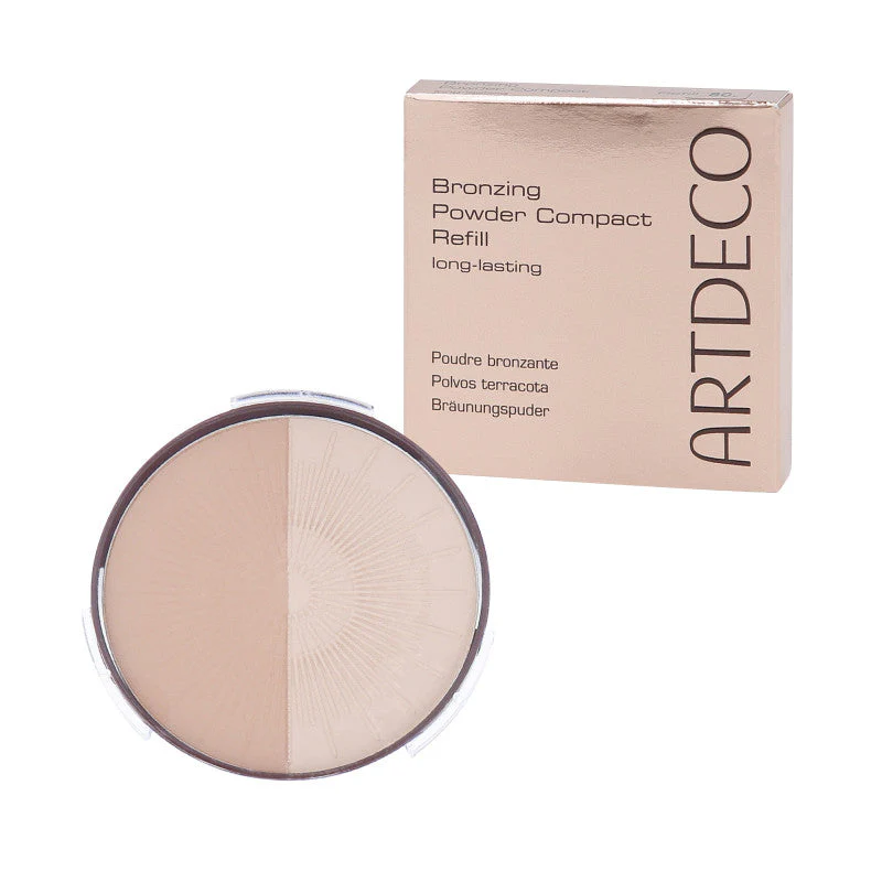 ARTDECO BRONZING POWDER COMPACT NATURAL Puder brązujący wkład 80 10 g