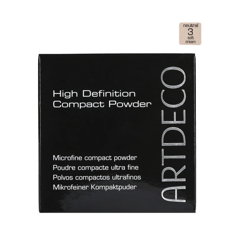 ARTDECO Puder do twarzy w kompakcie 3 Soft Cream 10 g