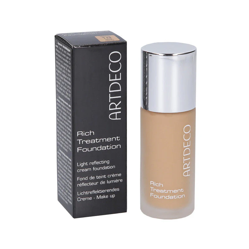 ARTDECO Rich Treatment Kremowy rozświetlający podkład do twarzy 18 Deep Honey 20 ml