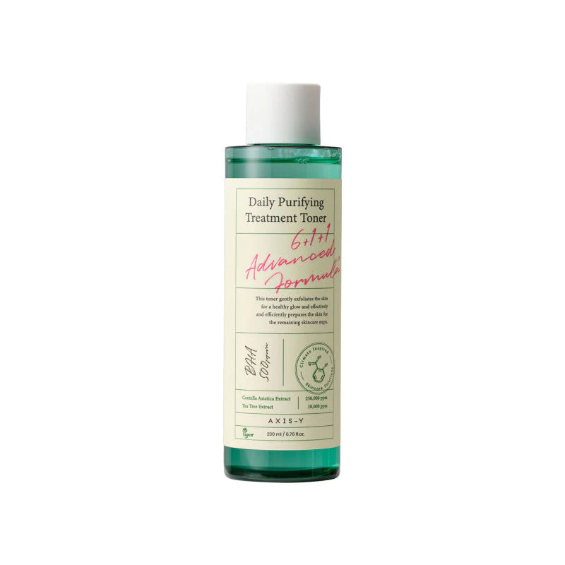 AXIS-Y DAILY PURIFYING Oczyszczający tonik z kwasem salicylowym do skóry tłustej i trądzikowej 200 ml