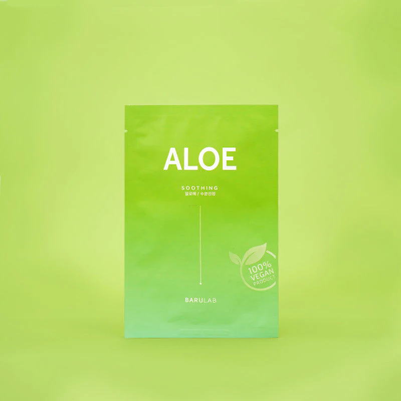 BARULAB THE CLEAN VEGAN Maska wegańska z aloesem 23 g - Image 2