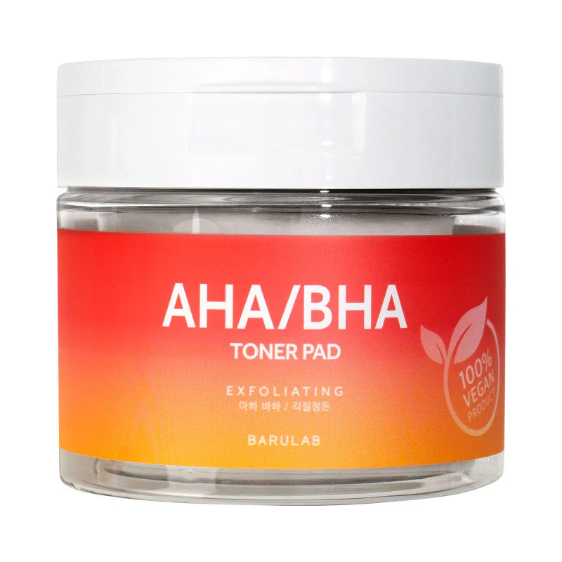 BARULAB THE CLEAN VEGAN Płatki tonizujące AHA/BHA 160 g