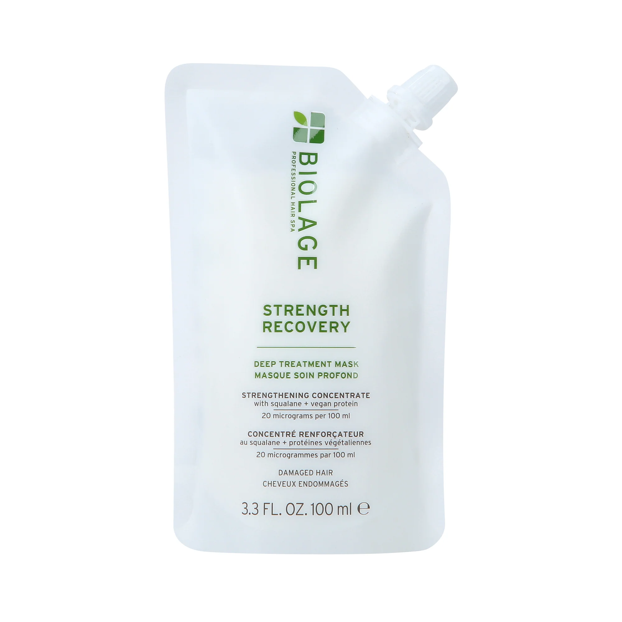 BIOLAGE PROFESSIONAL STRENGTH RECOVERY Regenerująca maska do włosów zniszczonych 100 ml