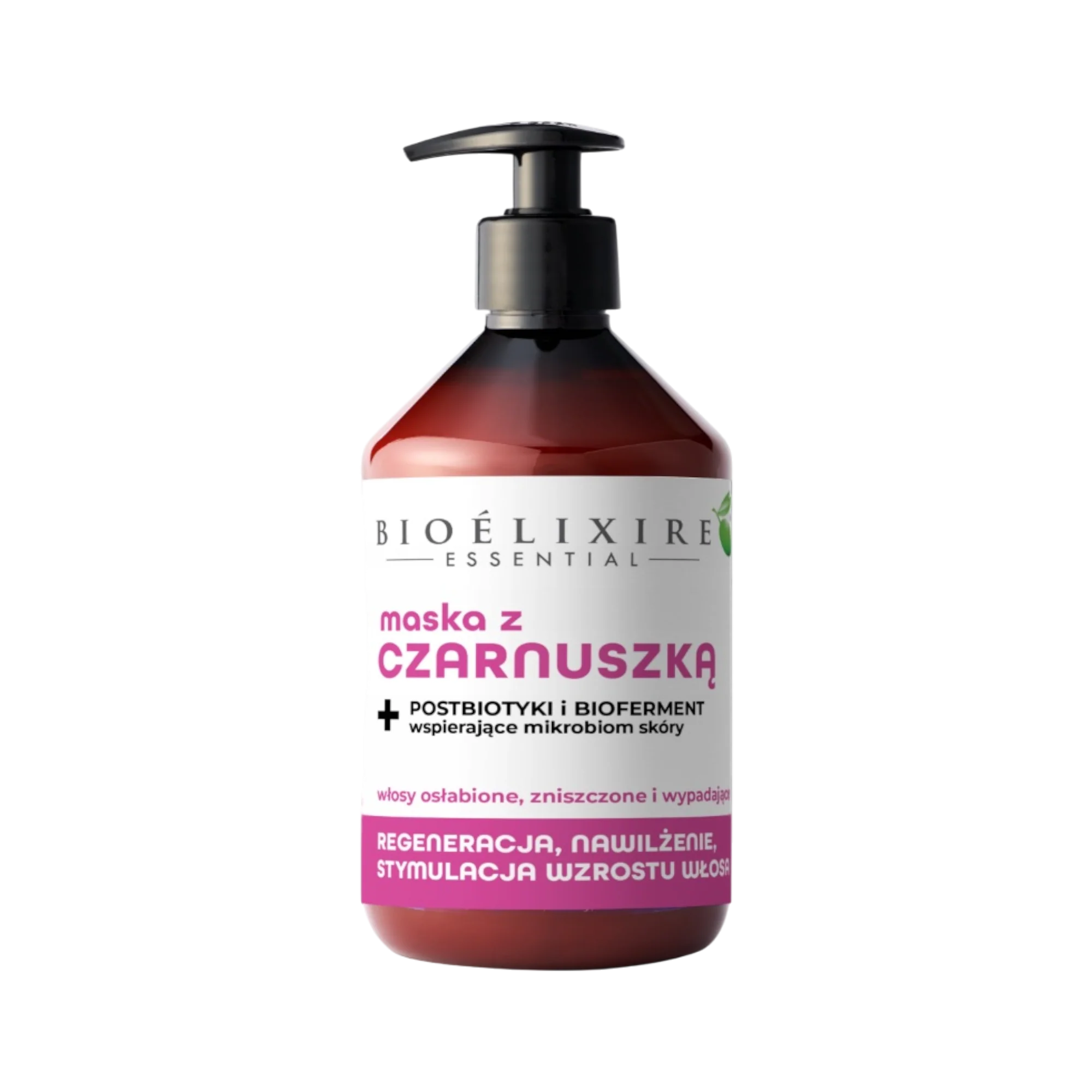 BIOELIXIRE ESSENTIAL Maska do włosów z czarnuszką 500 ml