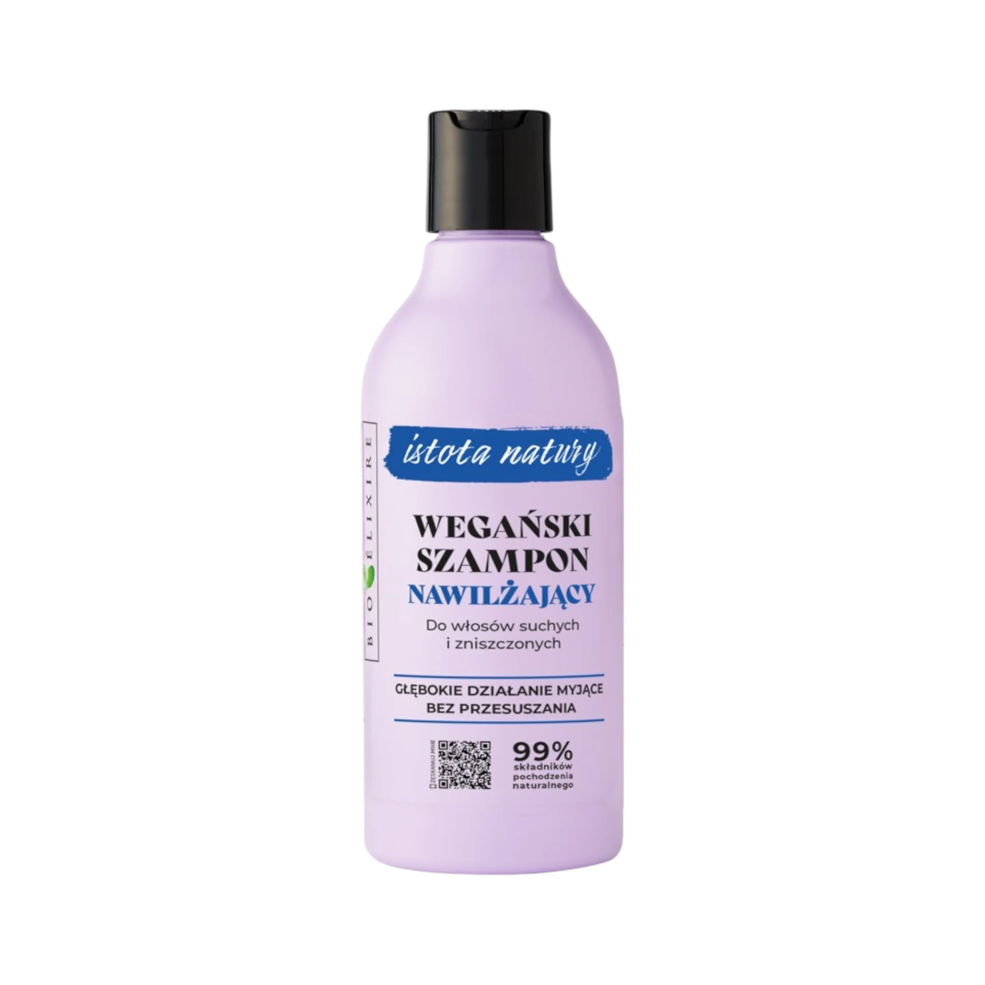 BIOELIXIRE ISTOTA NATURY Wegański szampon nawilżający 400 ml