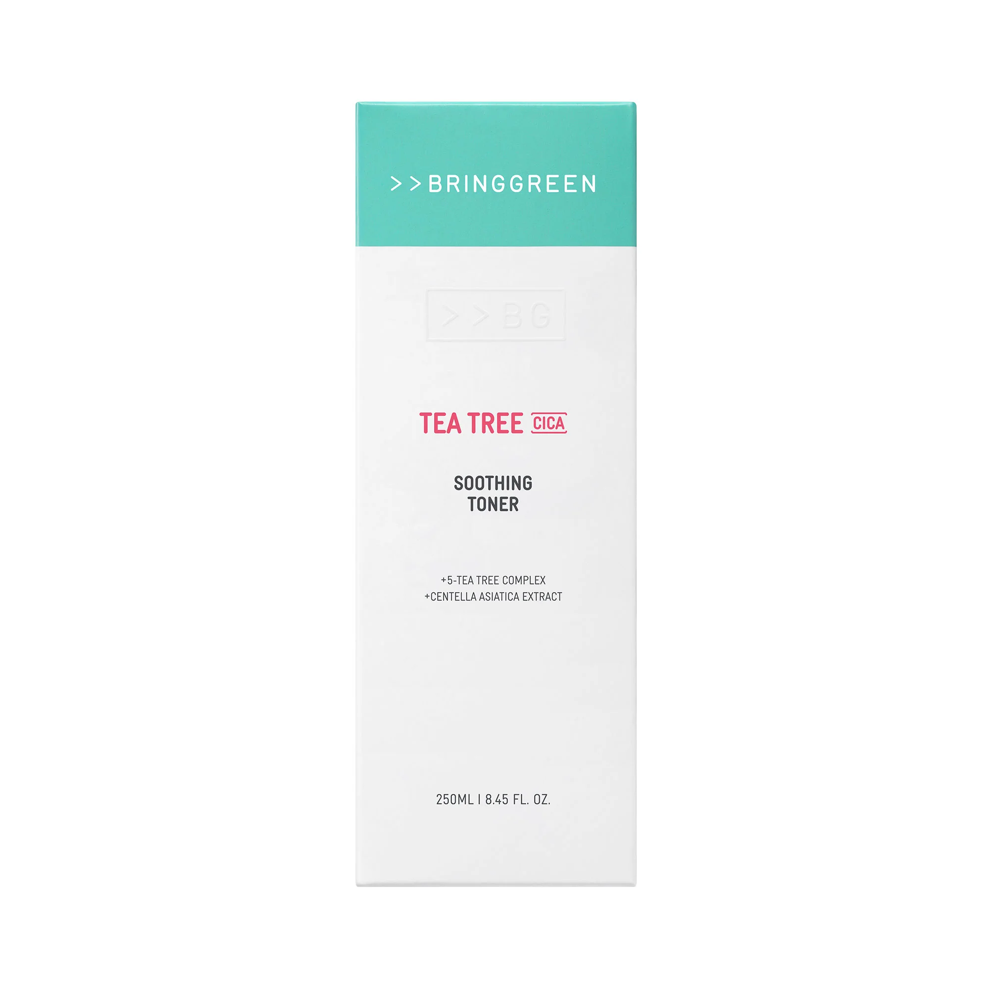 BRINGGREEN Tea Tree Cica Soothing Toner – Kojący tonik do twarzy z drzewem herbacianym i cica 250 ml - Image 3