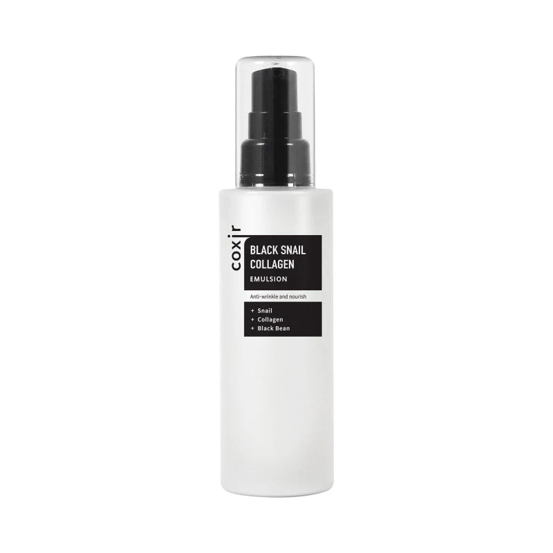 COXIR BLACK SNAIL COLLAGEN LINE Regenerująca emulsja z mucyną ślimaka i kolagenem 100 ml