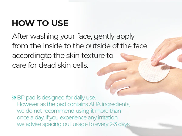 DR.MELAXIN BIO-SPICULE BP EXFOLIATING PAD Złuszczające płatki z kwasami AHA, BHA, PHA, LHA 165 ml (70 szt) - Image 7