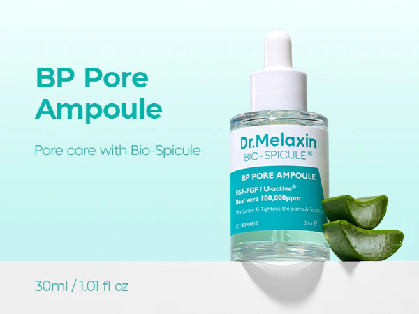 DR.MELAXIN BIO-SPICULE BP PORE Serum zwężające pory z mikroigłami 30 ml - Image 3
