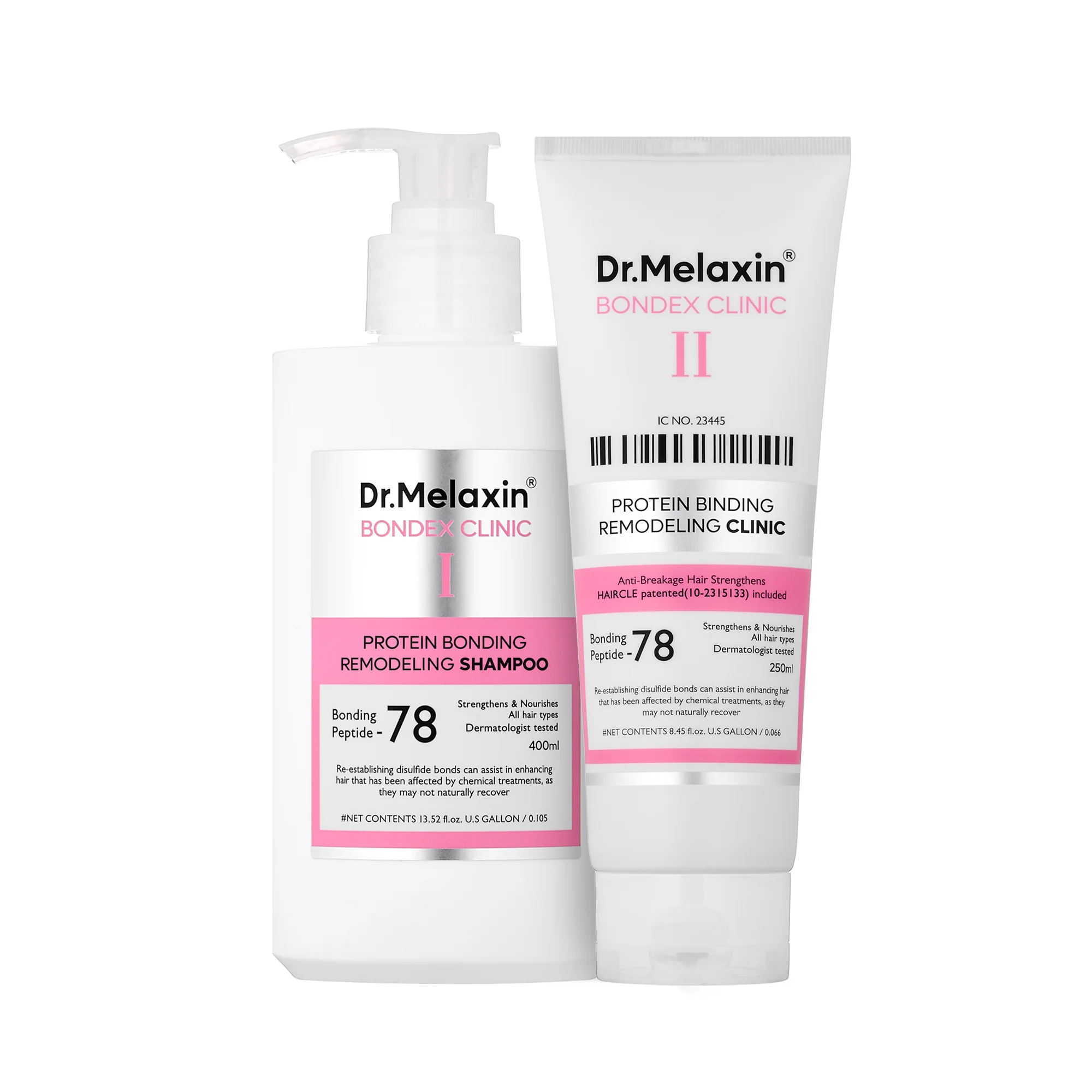 DR.MELAXIN BONDEX LINE Repair Set – zestaw odbudowujący włosy zniszczone i osłabione
