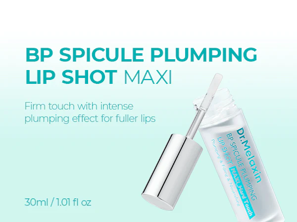 DR.MELAXIN BP SPICULE PLUMPING LIP SHOT MAXI Nawilżający błyszczyk z efektem powiększenia ust 4 ml - Image 11