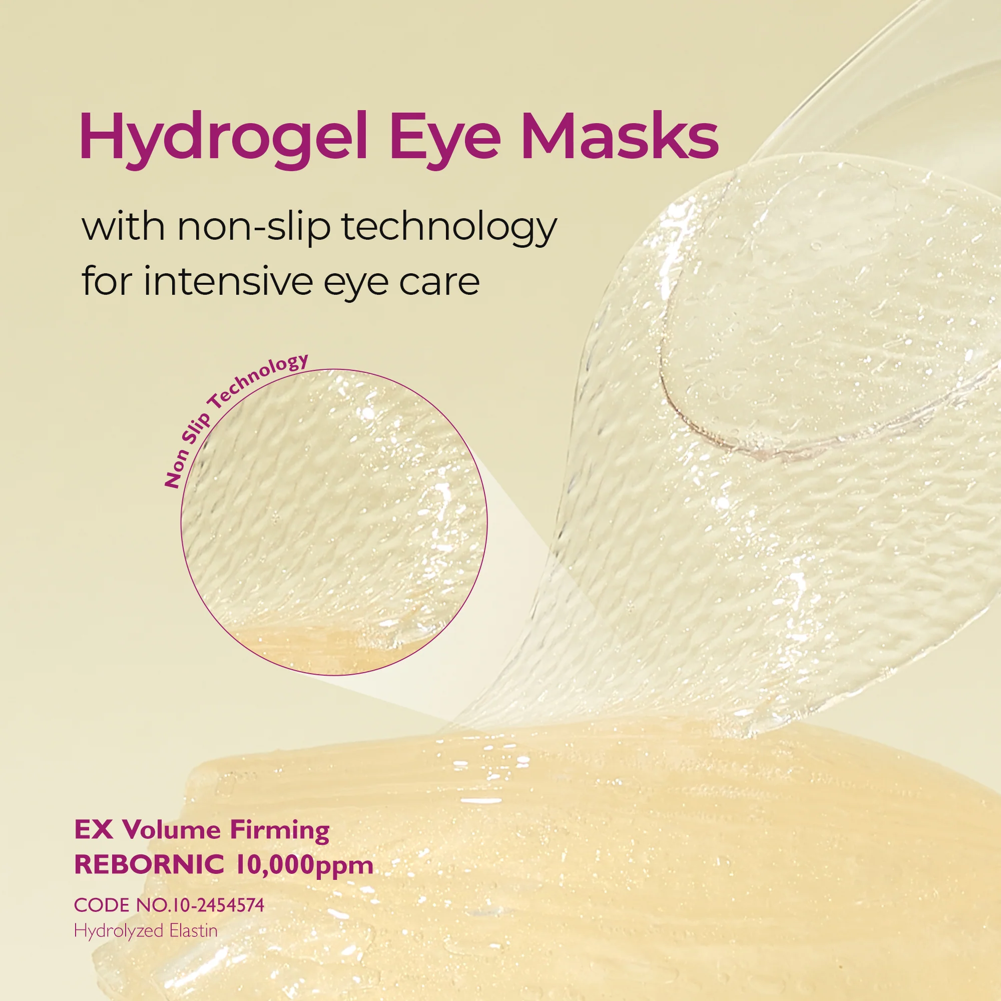 DR.MELAXIN CEMENRETE CALCIUM VOLUME EYE PATCH Ujędrniające płatki hydrożelowe pod oczy 60 szt. - Image 6
