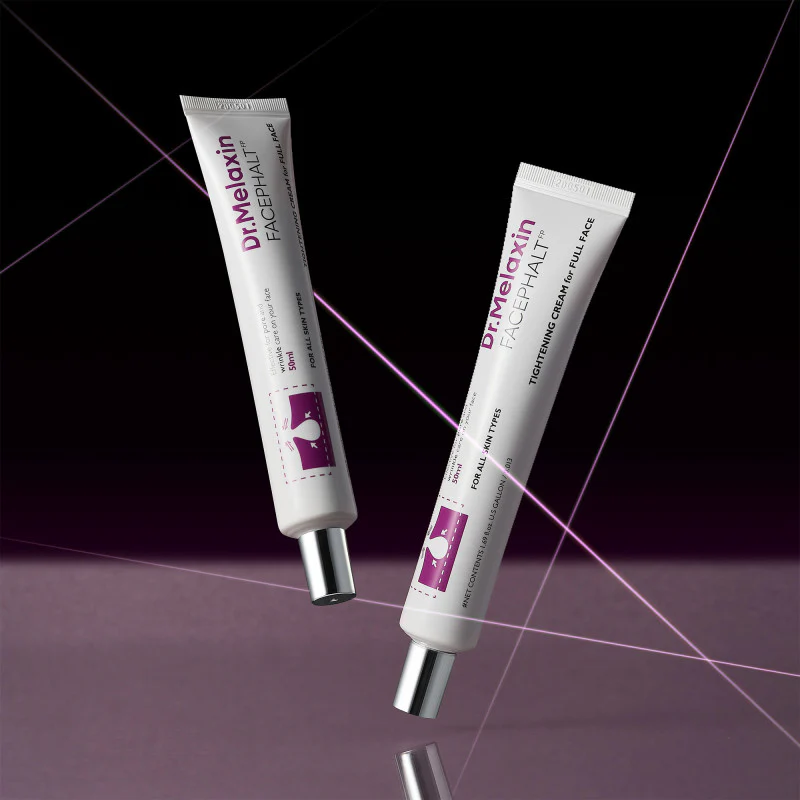 DR.MELAXIN FACEPHALT TIGHTENING CREAM Napinający krem do twarzy redukujący zmarszczki 50 ml - Image 3