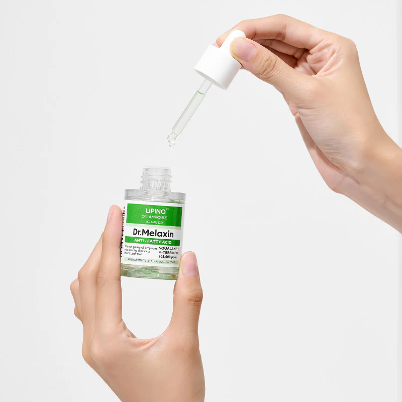 DR.MELAXIN LIPINO OIL Ampoule Lekkie serum olejowe przeciw niedoskonałościom 30 ml - Image 3