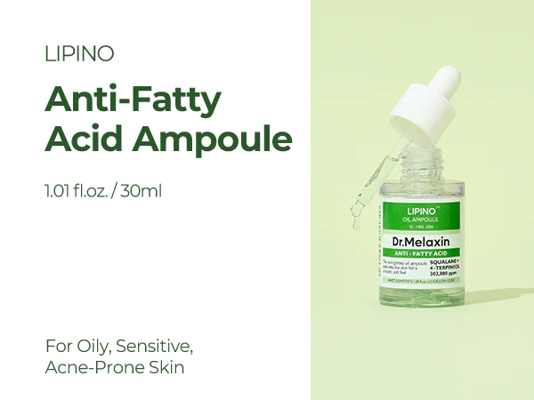 DR.MELAXIN LIPINO OIL Ampoule Lekkie serum olejowe przeciw niedoskonałościom 30 ml - Image 5