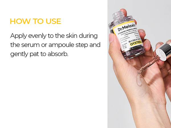 DR.MELAXIN OYSTER PEPTIDE AMPOULE Odmładzające serum peptydowe 30 ml - Image 4
