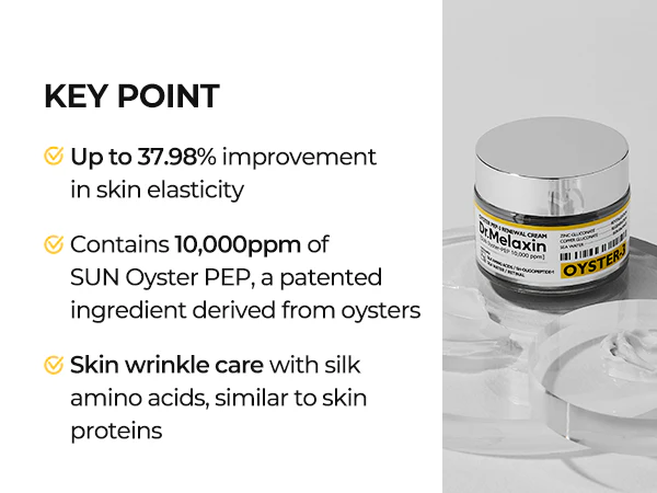 DR.MELAXIN OYSTER PEPTIDE CREAM Odmładzający krem peptydowy 50 ml - Image 7