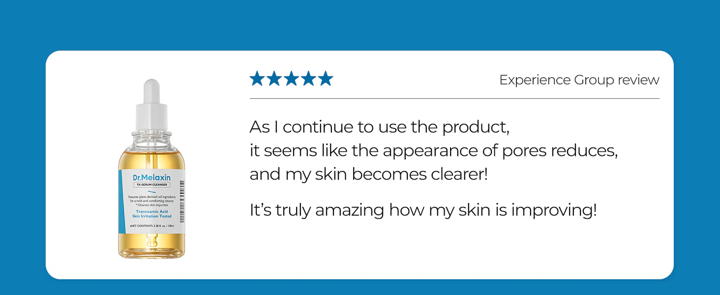 DR.MELAXIN TX-AMPOULE CLEANSER Skoncentrowany żel oczyszczający z kwasem traneksamowym 100 ml - Image 11