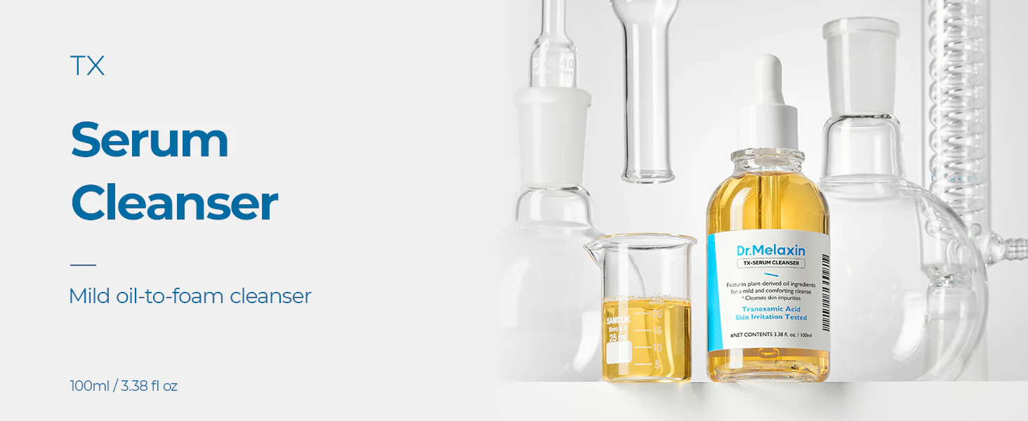 DR.MELAXIN TX-AMPOULE CLEANSER Skoncentrowany żel oczyszczający z kwasem traneksamowym 100 ml - Image 6
