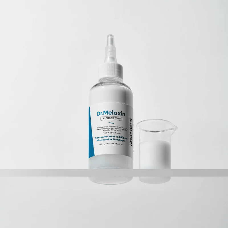 DR.MELAXIN TX-PEELING TONER Mleczny tonik złuszczający z kwasem traneksamowym 150 ml - Image 2