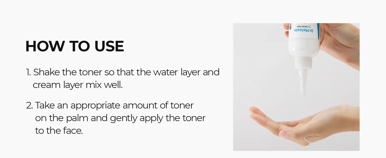 DR.MELAXIN TX-PEELING TONER Mleczny tonik złuszczający z kwasem traneksamowym 150 ml - Image 9