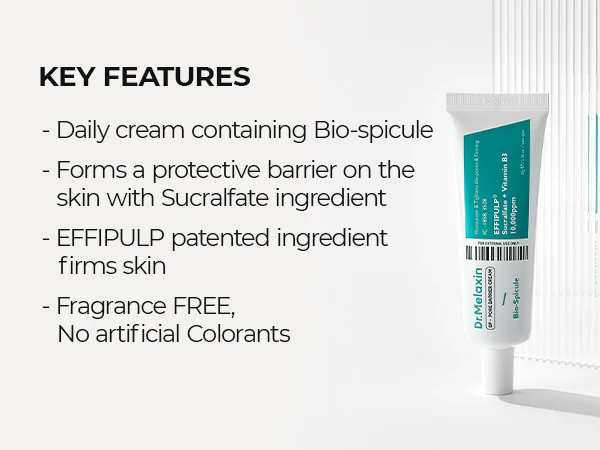 DR.MELAXIN BP LINE Krem zwężający pory z bio-spikulami 50 g - Image 7