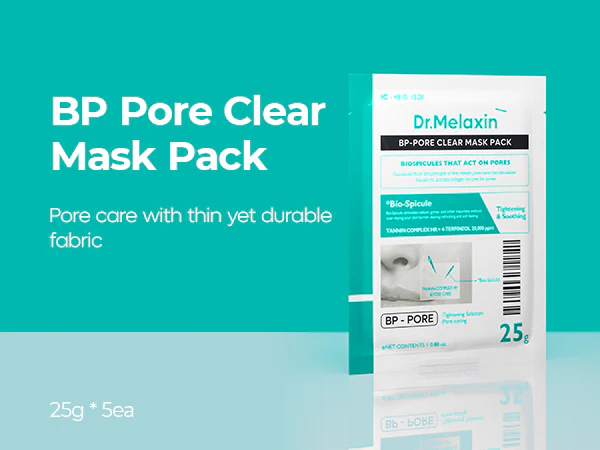 DR.MELAXIN BP LINE Maska oczyszczająca do porów 5 x 25 g - Image 4