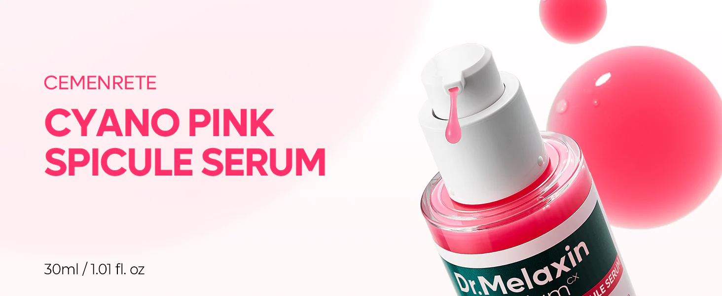 DR.MELAXIN CEMENRETE LINE Intensywnie regenerujące serum z mikroskopijnymi spikulami i witaminą B12 30 ml - Image 3