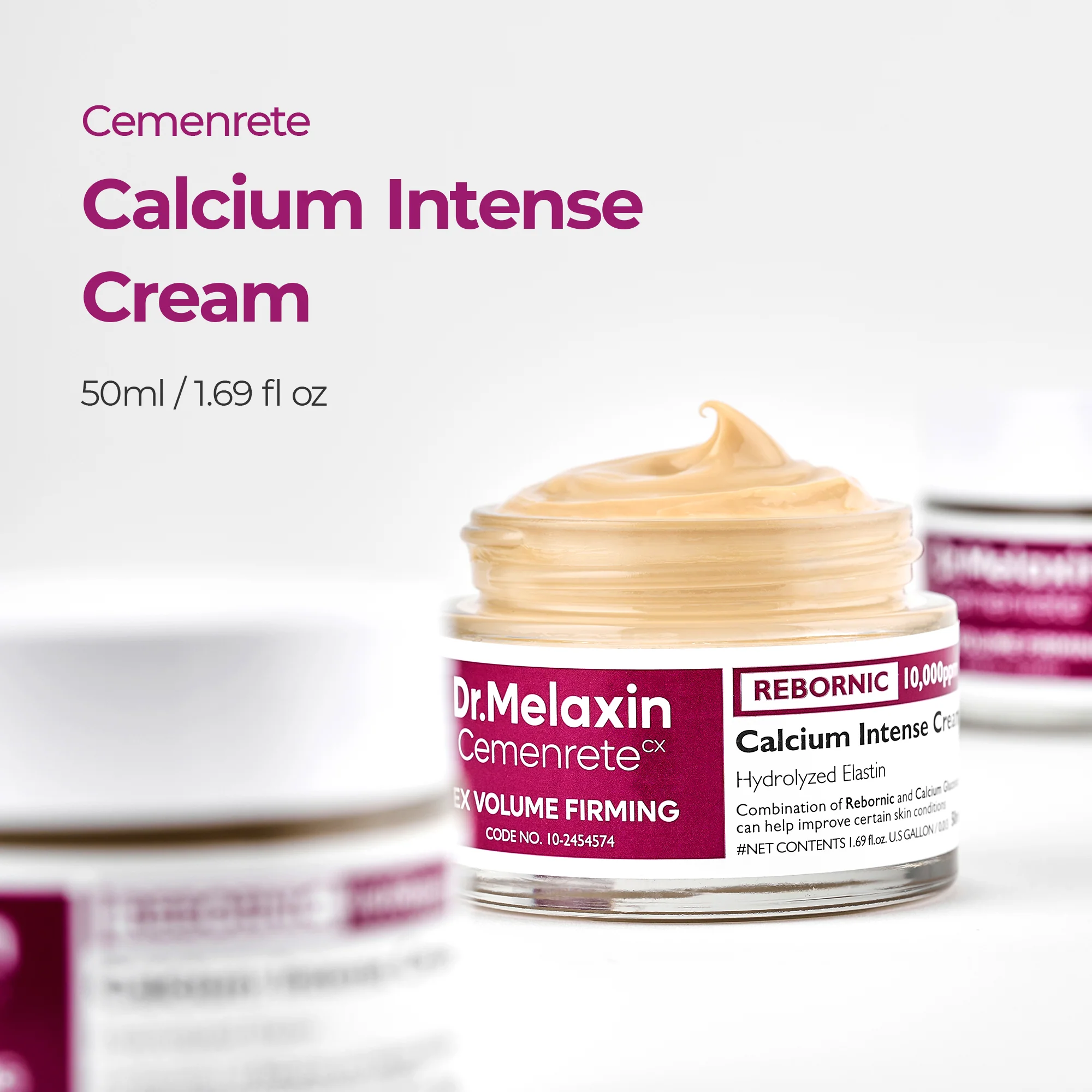 DR.MELAXIN CEMENRETE LINE Krem zwiększający elastyczność skóry 50 ml - Image 3
