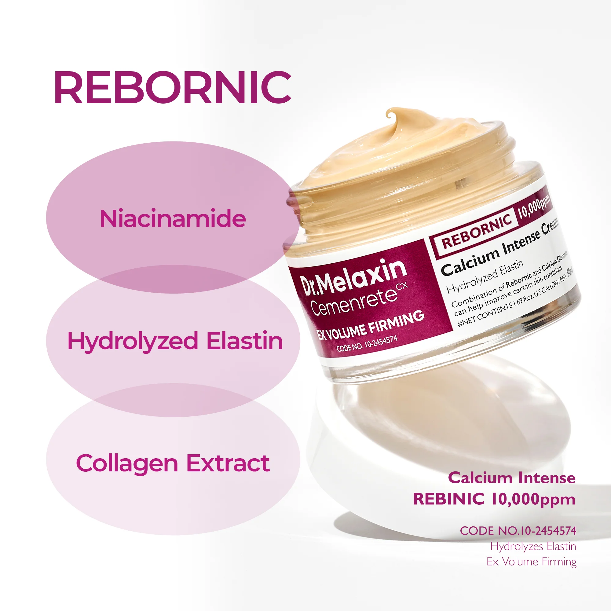 DR.MELAXIN CEMENRETE LINE Krem zwiększający elastyczność skóry 50 ml - Image 5