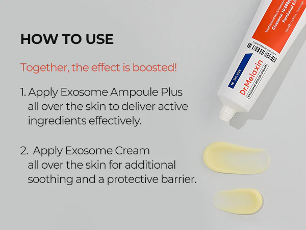 DR.MELAXIN EXOSOME LINE Krem naprawczy z egzomosomami na niedoskonałości 50 ml - Image 6