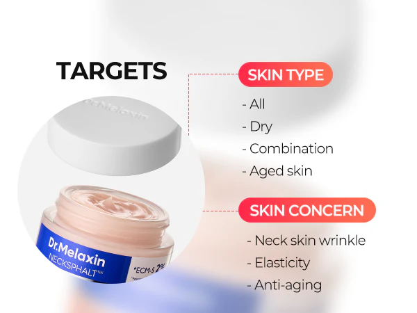 DR.MELAXIN NECKSPHALT LINE Krem-bariera do skóry szyi 50 ml - Image 7
