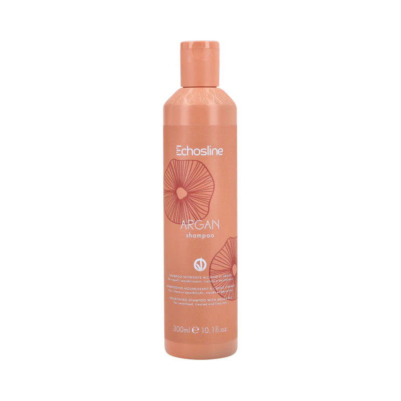 ECHOSLINE ARGAN NOURISHING Wegański szampon arganowy do włosów suchych 300 ml