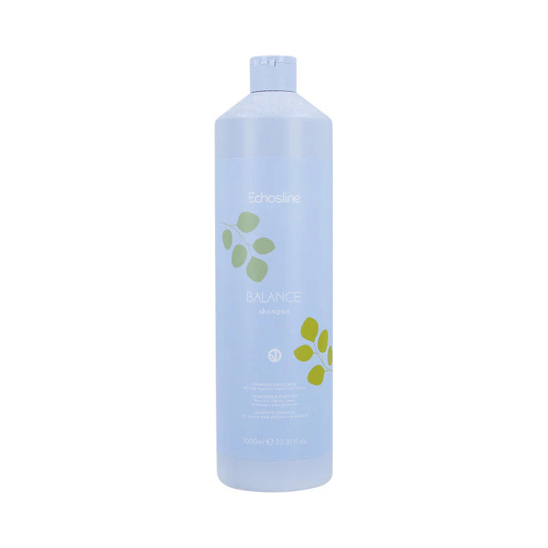 ECHOSLINE BALANCE PURIFICANTE Wegański szampon oczyszczający do włosów z łupieżem 1000 ml