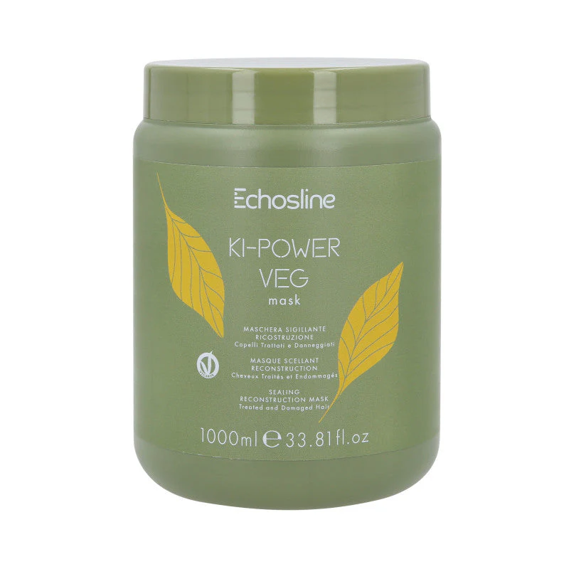 ECHOSLINE KI-POWER VEGAN Keratynowa maska do włosów 1000 ml