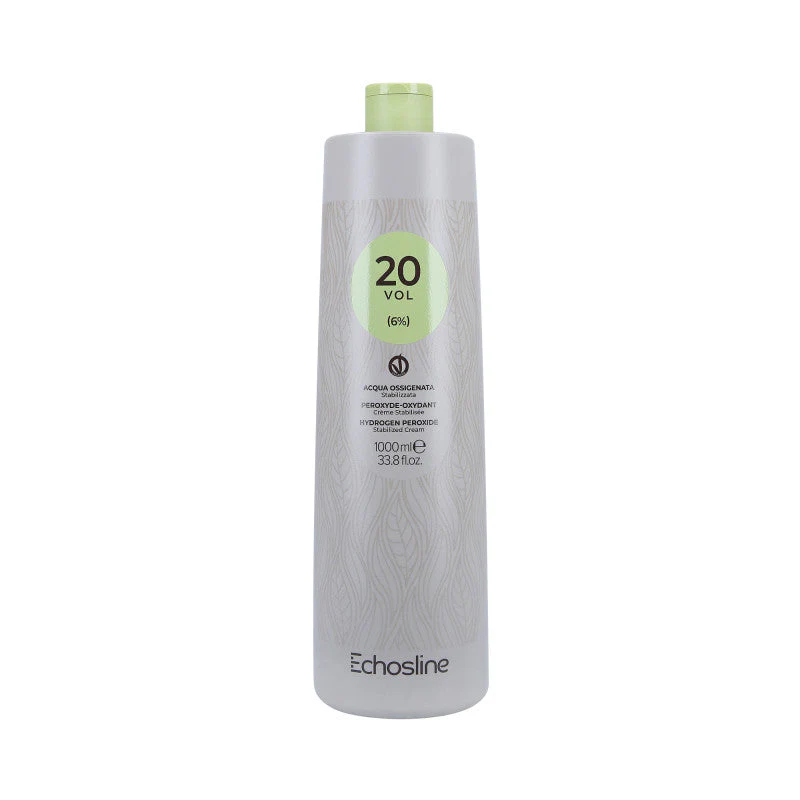 ECHOSLINE OXY 6% 20 VOL Kremowy aktywator do farbowania 1000 ml