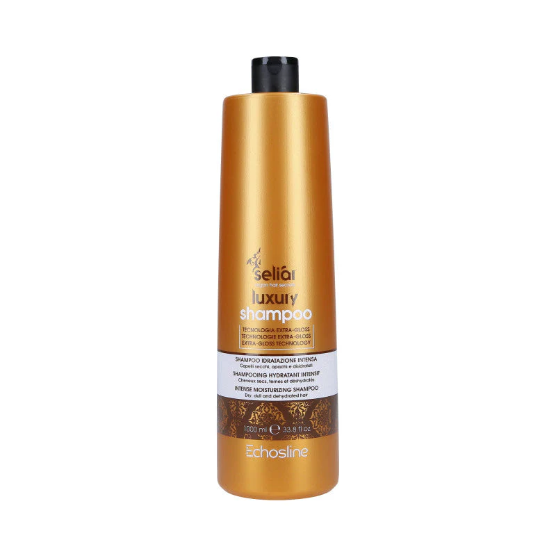 ECHOSLINE SELIAR LUXURY Intensywnie nawilżający szampon do włosów suchych 1000 ml