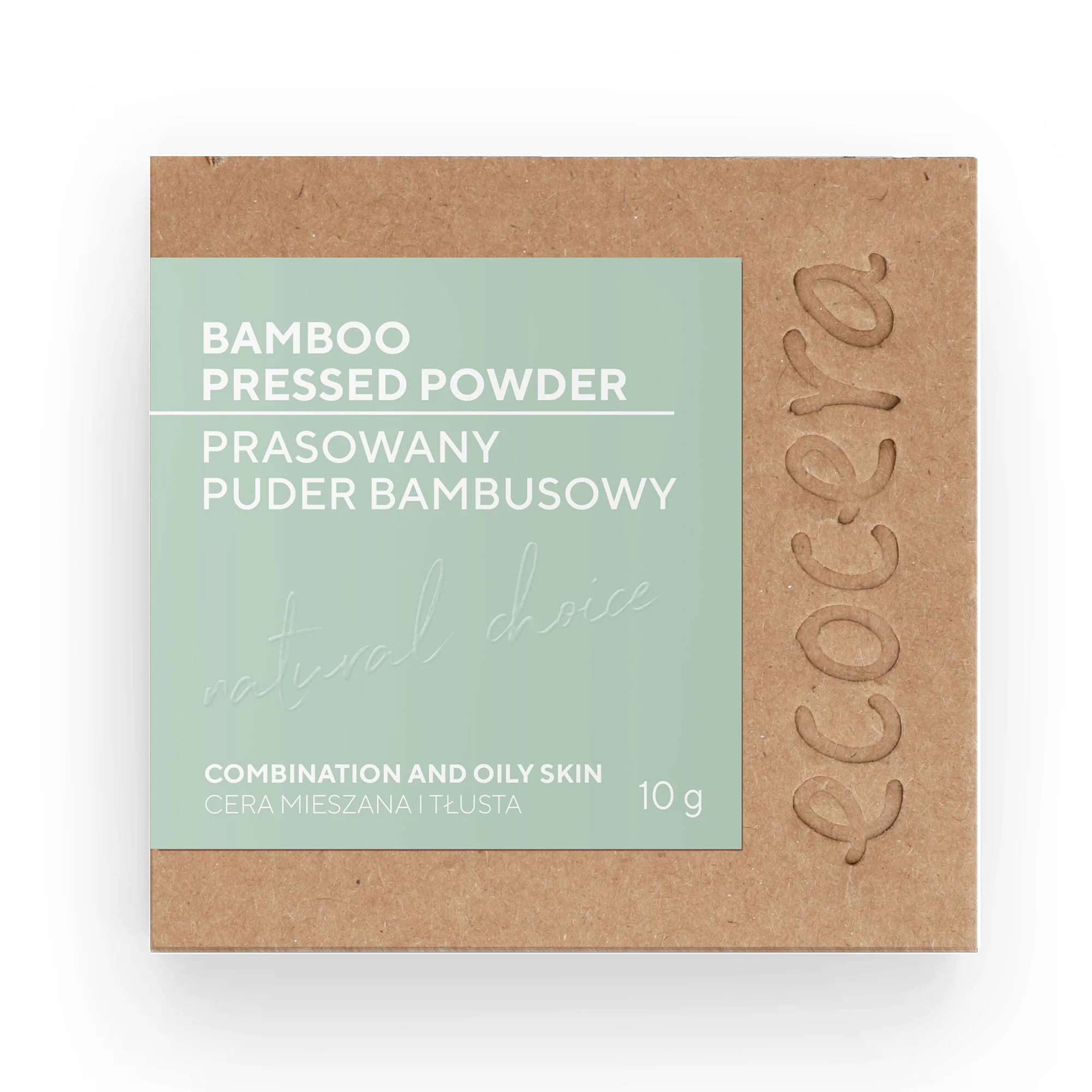 ECOCERA NATURAL CHOICE Prasowany puder bambusowy 10 g