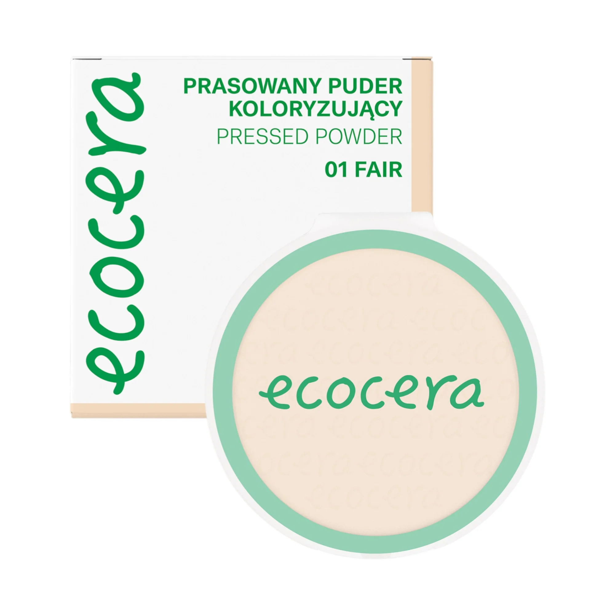 ECOCERA PRESSED POWDER Prasowany puder do twarzy 10 g