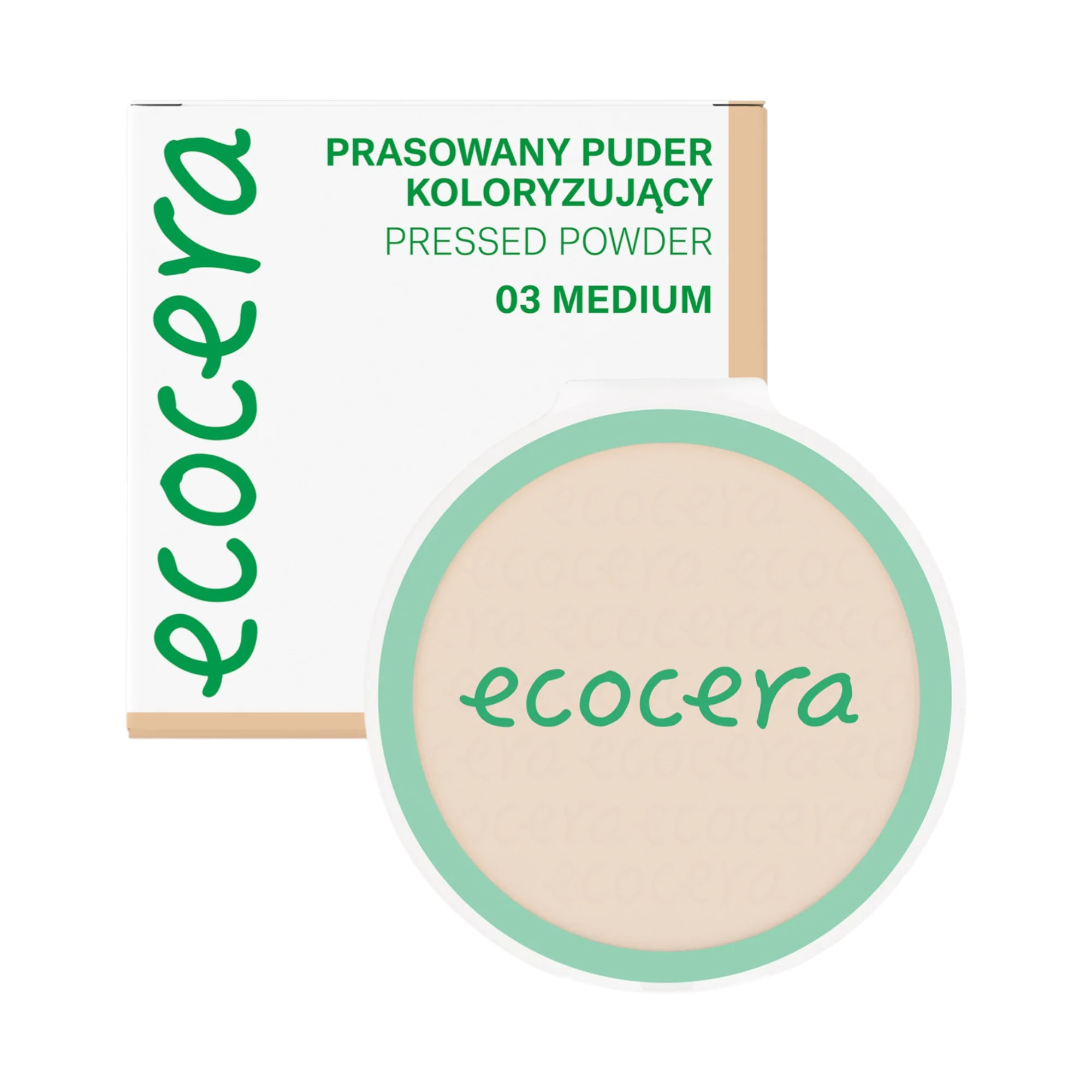 ECOCERA PRESSED POWDER Prasowany puder do twarzy 10 g - Image 4